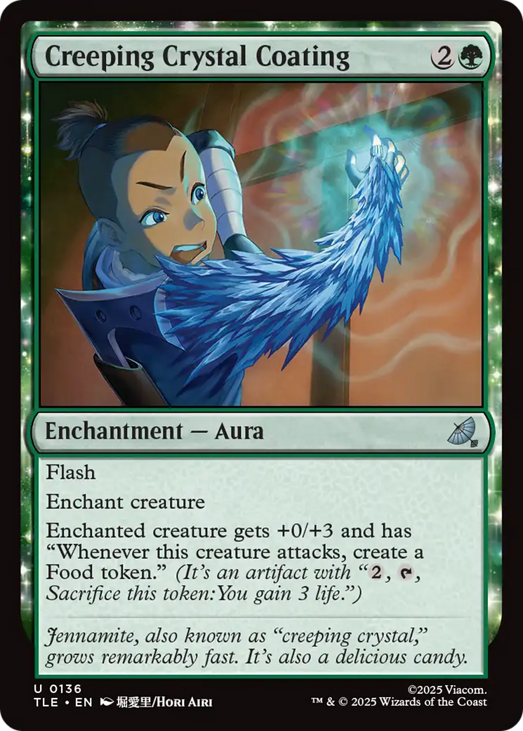 Creeping Crystal Coating [Avatar: The Last Airbender: Eternal-Legal] - Magic: The Gathering - Card Brawlers | Quebec | Canada |