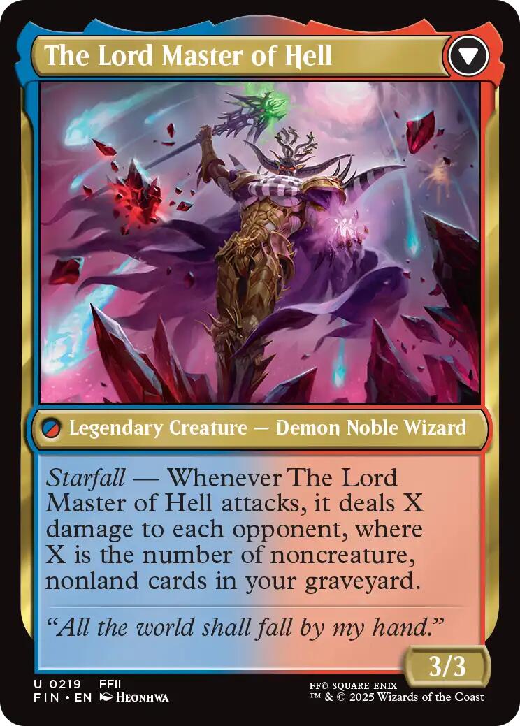 The Emperor of Palamecia // The Lord Master of Hell [FINAL FANTASY] - Magic: The Gathering - Card Brawlers | Quebec | Canada |