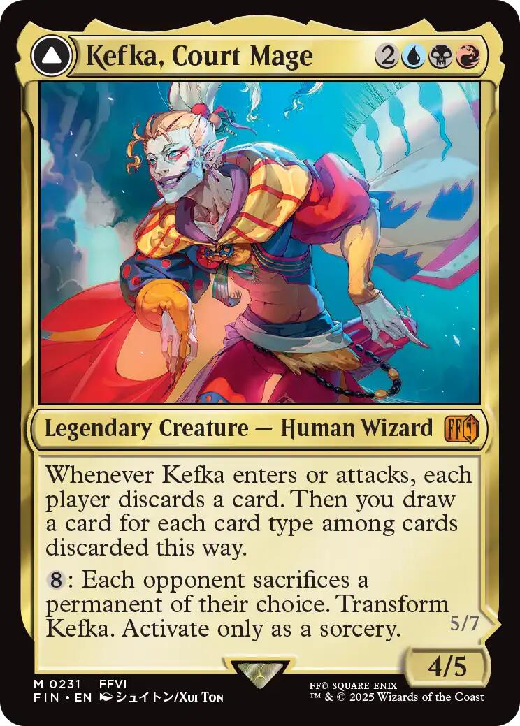 Kefka, Court Mage // Kefka, Ruler of Ruin [FINAL FANTASY] - Magic: The Gathering - Card Brawlers | Quebec | Canada |