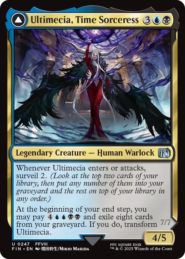 Ultimecia, Time Sorceress // Ultimecia, Omnipotent [FINAL FANTASY] - Magic: The Gathering - Card Brawlers | Quebec | Canada |