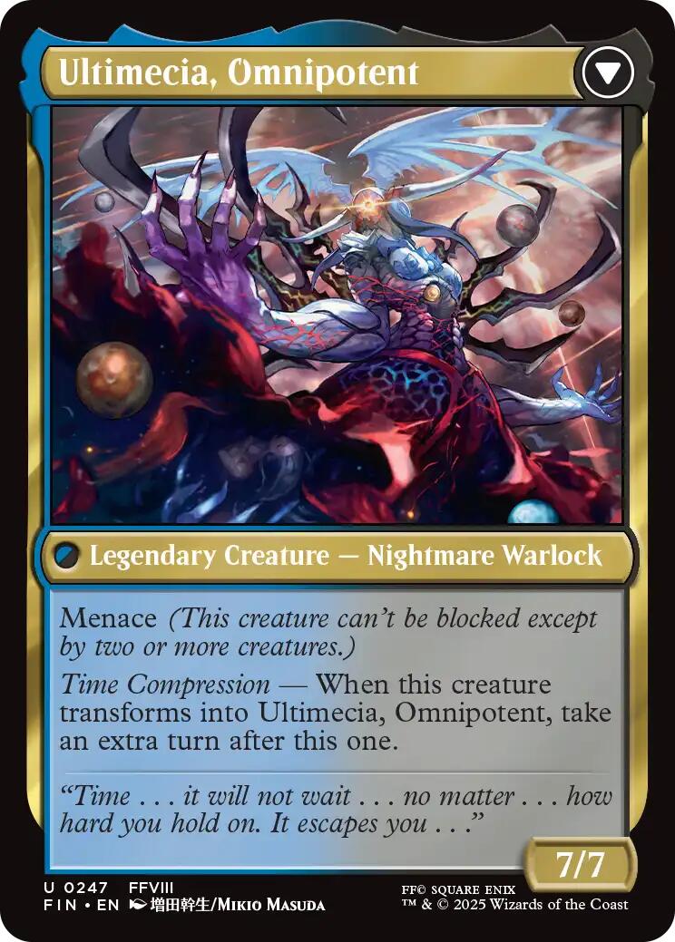 Ultimecia, Time Sorceress // Ultimecia, Omnipotent [FINAL FANTASY] - Magic: The Gathering - Card Brawlers | Quebec | Canada |
