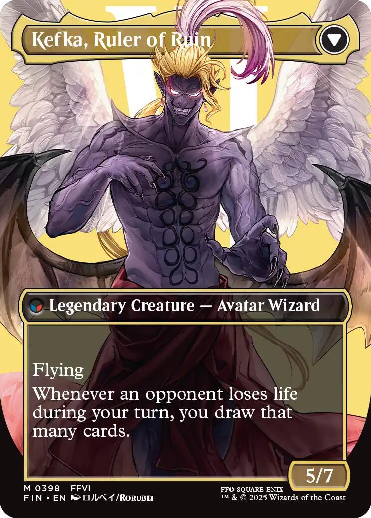 Kefka, Court Mage // Kefka, Ruler of Ruin (Borderless) (0398) [FINAL FANTASY] - Magic: The Gathering - Card Brawlers | Quebec | Canada |