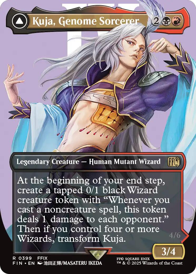 Kuja, Genome Sorcerer // Trance Kuja, Fate Defied (Borderless) [FINAL FANTASY] - Magic: The Gathering - Card Brawlers | Quebec | Canada |
