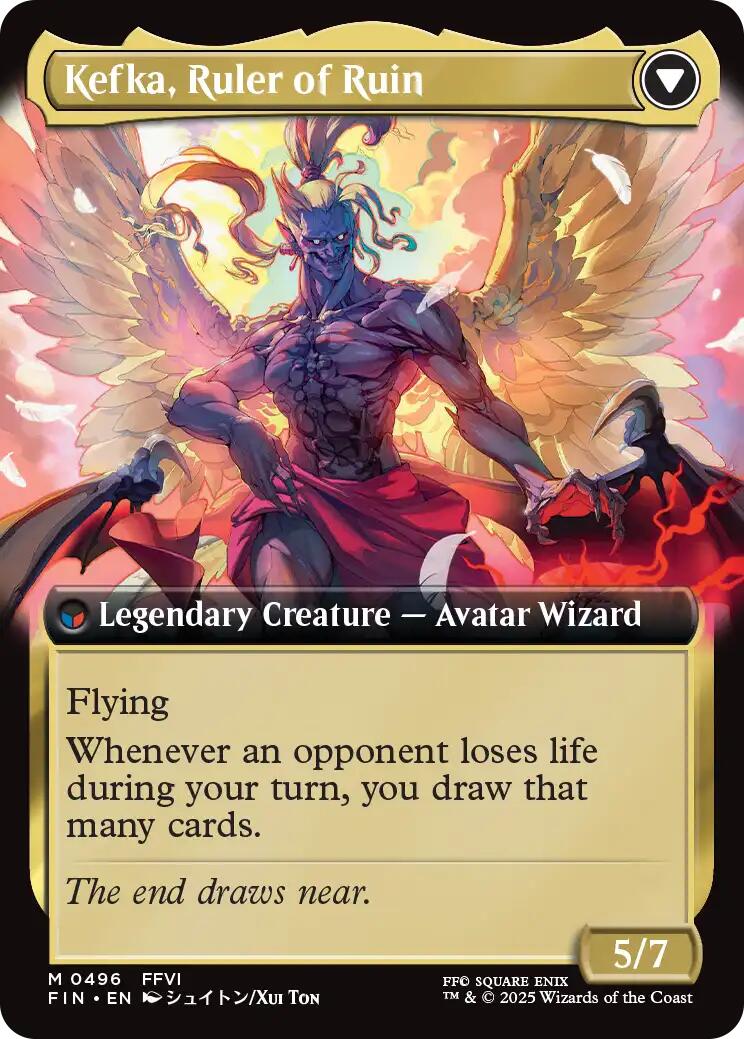 Kefka, Court Mage // Kefka, Ruler of Ruin (Extended Art) [FINAL FANTASY] - Magic: The Gathering - Card Brawlers | Quebec | Canada |