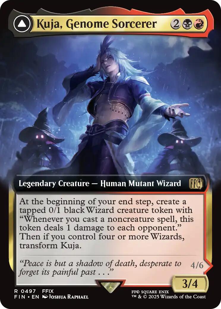Kuja, Genome Sorcerer // Trance Kuja, Fate Defied (Extended Art) [FINAL FANTASY] - Magic: The Gathering - Card Brawlers | Quebec | Canada |
