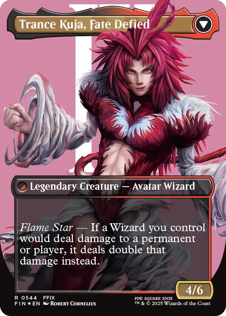 Kuja, Genome Sorcerer // Trance Kuja, Fate Defied (Borderless) (Surge Foil) [FINAL FANTASY] - Magic: The Gathering - Card Brawlers | Quebec | Canada |