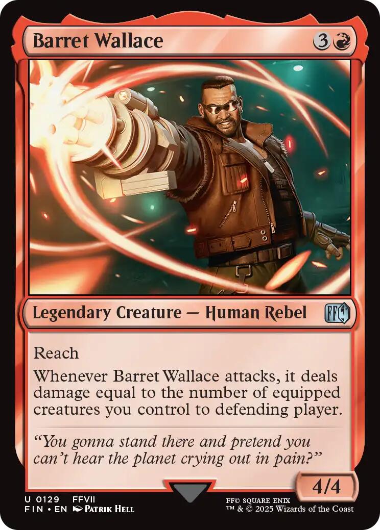 Barret Wallace [FINAL FANTASY] - Magic: The Gathering - Card Brawlers | Quebec | Canada |