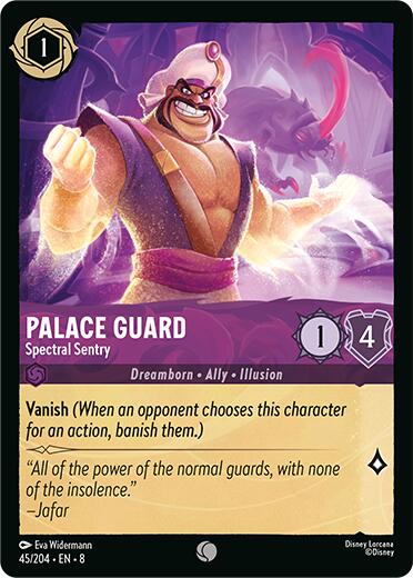 Palace Guard - Spectral Sentry (45/204) [Reign of Jafar] - Disney - Card Brawlers | Quebec | Canada |