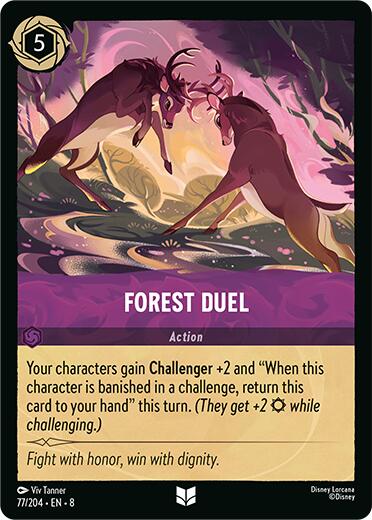 Forest Duel (77/204) [Reign of Jafar] - Disney - Card Brawlers | Quebec | Canada |