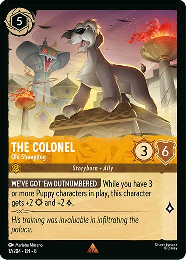 The Colonel - Old Sheepdog (17/204) [Reign of Jafar] - Disney - Card Brawlers | Quebec | Canada |