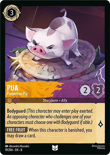 Pua - Protective Pig (19/204) [Reign of Jafar] - Disney - Card Brawlers | Quebec | Canada |