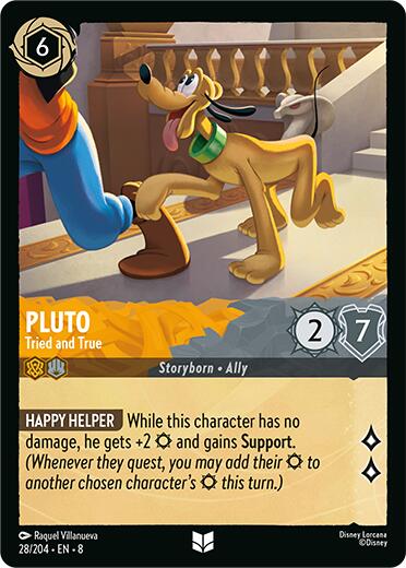 Pluto - Tried and True (28/204) [Reign of Jafar] - Disney - Card Brawlers | Quebec | Canada |