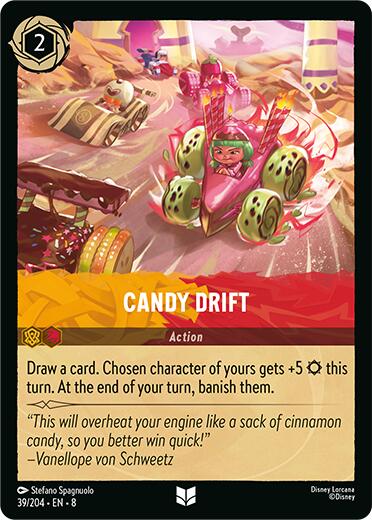 Candy Drift (39/204) [Reign of Jafar] - Disney - Card Brawlers | Quebec | Canada |