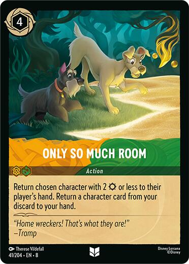 Only So Much Room (41/204) [Reign of Jafar] - Disney - Card Brawlers | Quebec | Canada |