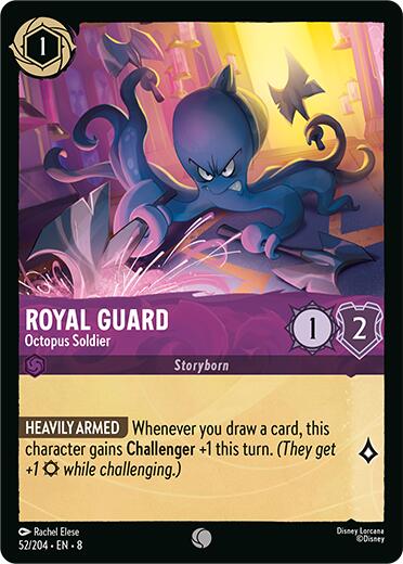 Royal Guard - Octopus Soldier (52/204) [Reign of Jafar] - Disney - Card Brawlers | Quebec | Canada |