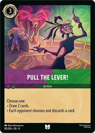 Pull the Lever! (80/204) [Reign of Jafar] - Disney - Card Brawlers | Quebec | Canada |