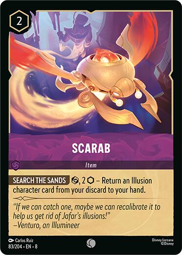 Scarab (83/204) [Reign of Jafar] - Disney - Card Brawlers | Quebec | Canada |