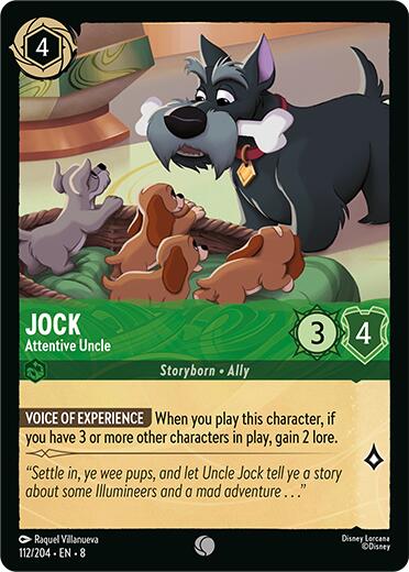 Jock - Attentive Uncle (112/204) [Reign of Jafar] - Disney - Card Brawlers | Quebec | Canada |