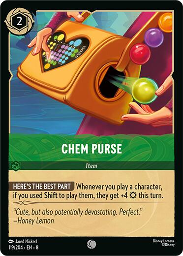 Chem Purse (119/204) [Reign of Jafar] - Disney - Card Brawlers | Quebec | Canada |