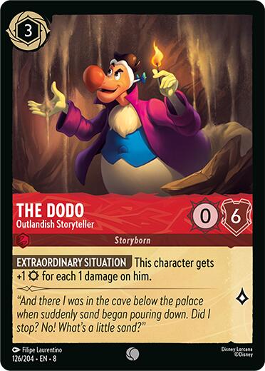 The Dodo - Outlandish Storyteller (126/204) [Reign of Jafar] - Disney - Card Brawlers | Quebec | Canada |