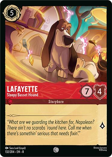 Lafayette - Sleepy Basset Hound (132/204) [Reign of Jafar] - Disney - Card Brawlers | Quebec | Canada |