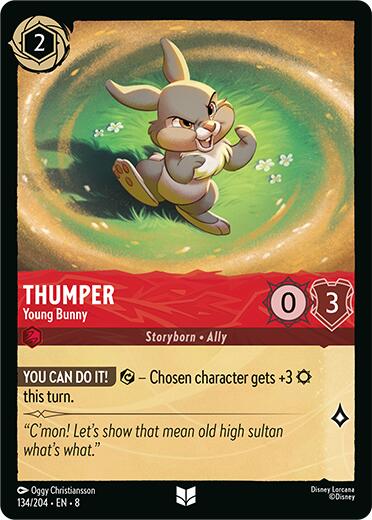 Thumper - Young Bunny (134/204) [Reign of Jafar] - Disney - Card Brawlers | Quebec | Canada |