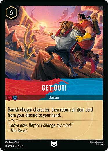 Get Out! (148/204) [Reign of Jafar] - Disney - Card Brawlers | Quebec | Canada |