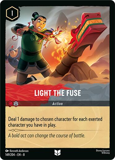 Light the Fuse (149/204) [Reign of Jafar] - Disney - Card Brawlers | Quebec | Canada |