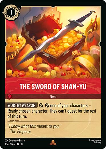 The Sword of Shan Yu (152/204) [Reign of Jafar] - Disney - Card Brawlers | Quebec | Canada |