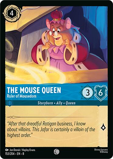 The Mouse Queen - Ruler of Mousedom (153/204) [Reign of Jafar] - Disney - Card Brawlers | Quebec | Canada |