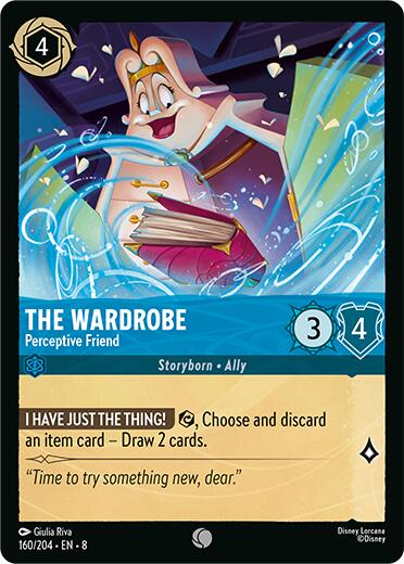 The Wardrobe - Perceptive Friend (160/204) [Reign of Jafar] - Disney - Card Brawlers | Quebec | Canada |