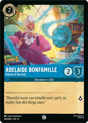 Adelaide Bonfamille - Patron of the Arts (164/204) [Reign of Jafar] - Disney - Card Brawlers | Quebec | Canada |