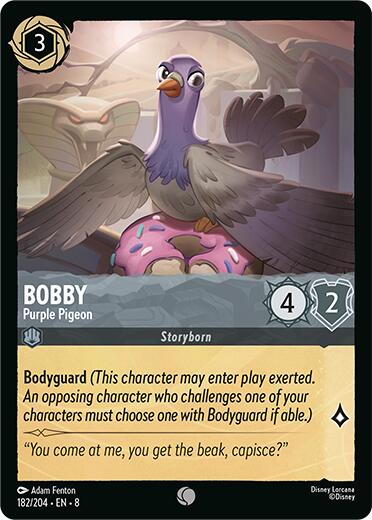 Bobby - Purple Pigeon (182/204) [Reign of Jafar] - Disney - Card Brawlers | Quebec | Canada |