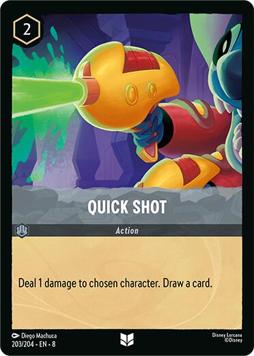 Quick Shot (203/204) [Reign of Jafar] - Disney - Card Brawlers | Quebec | Canada |
