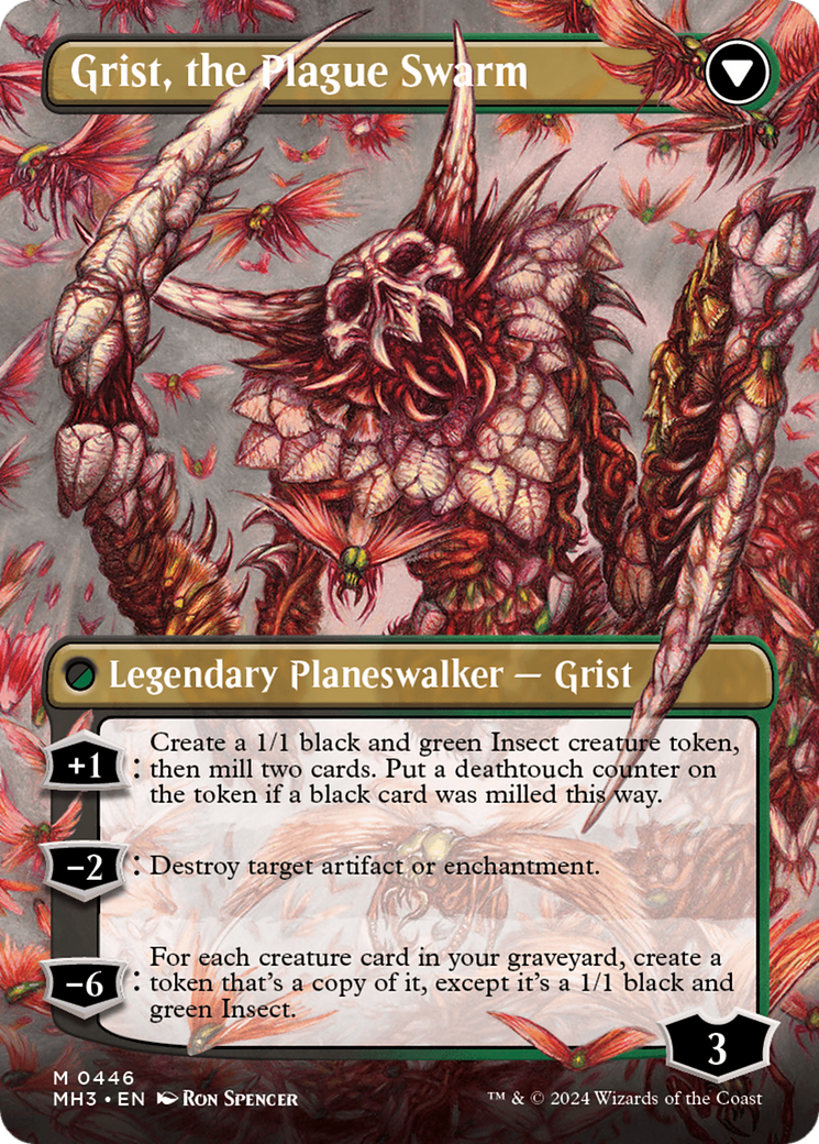 Grist, Voracious Larva // Grist, the Plague Swarm (Borderless) [Modern Horizons 3] - Magic: The Gathering - Card Brawlers | Quebec | Canada |