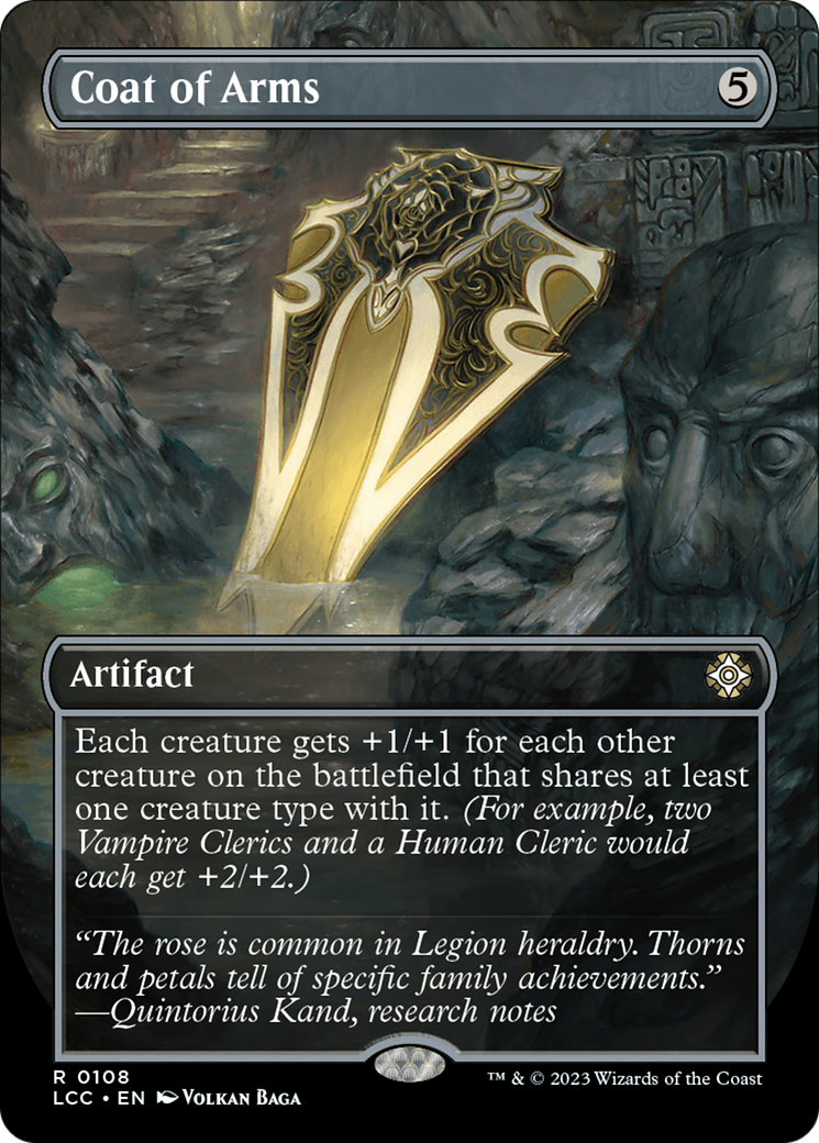 Coat of Arms (Borderless) [The Lost Caverns of Ixalan Commander] - Magic: The Gathering - Card Brawlers | Quebec | Canada |
