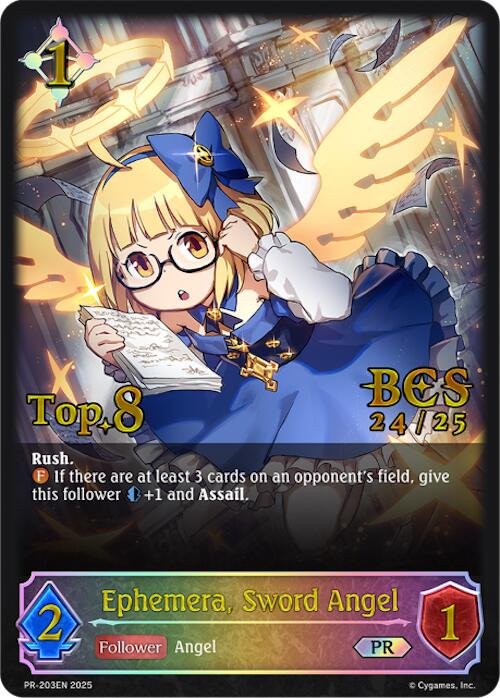 Ephemera, Sword Angel (PR-203EN) (PR-203EN) [Promotional Cards] - Bushiroad - Card Brawlers | Quebec | Canada |