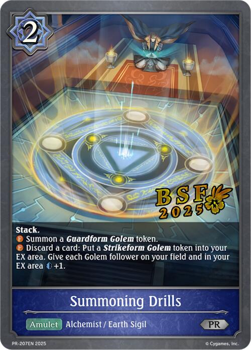 Summoning Drills (PR-207EN) [Promotional Cards] - Bushiroad - Card Brawlers | Quebec | Canada |