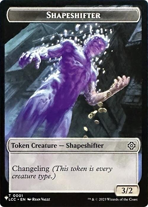 Shapeshifter // Cat Double-Sided Token [Secret Lair Drop Series] - Magic: The Gathering - Card Brawlers | Quebec | Canada |
