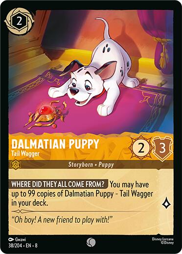 Dalmatian Puppy - Tail Wagger (38/204) [Reign of Jafar] - Disney - Card Brawlers | Quebec | Canada |