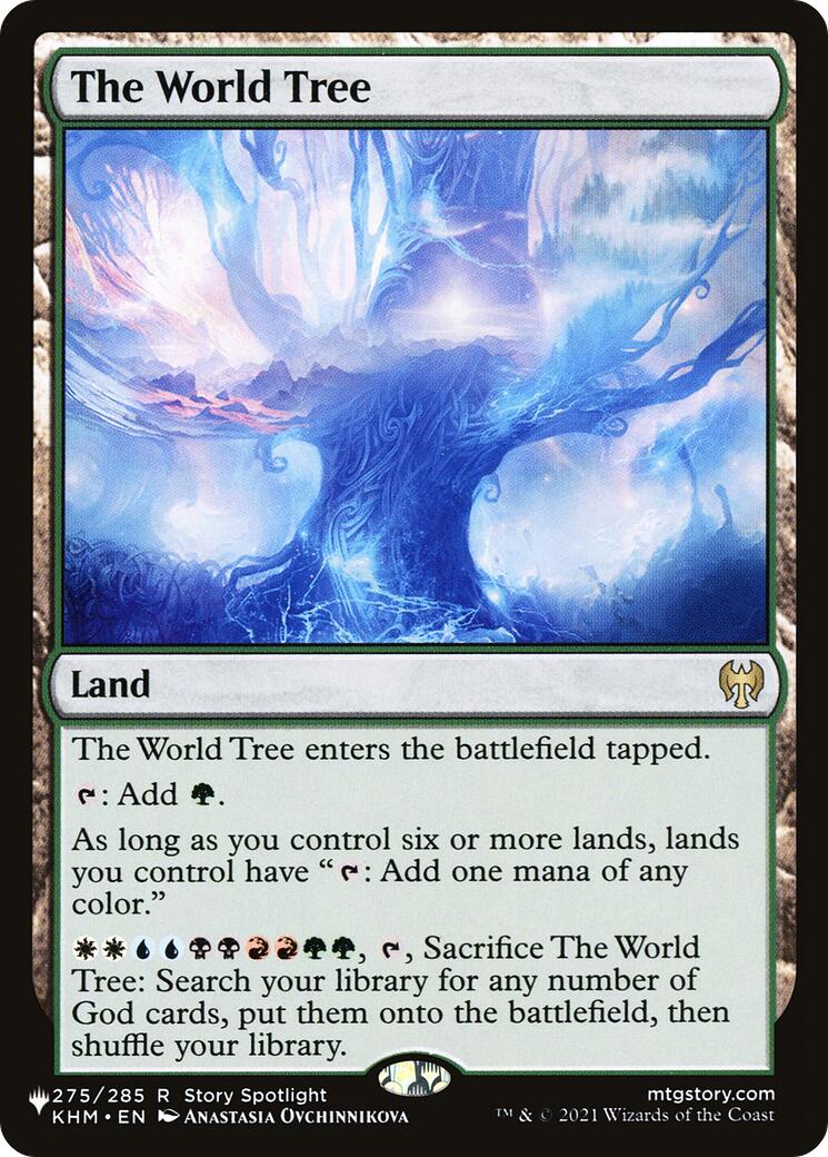 The World Tree (KHM) [The List] - Magic: The Gathering - Card Brawlers | Quebec | Canada |