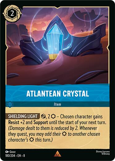 Atlantean Crystal (180/204) [Reign of Jafar] - Disney - Card Brawlers | Quebec | Canada |