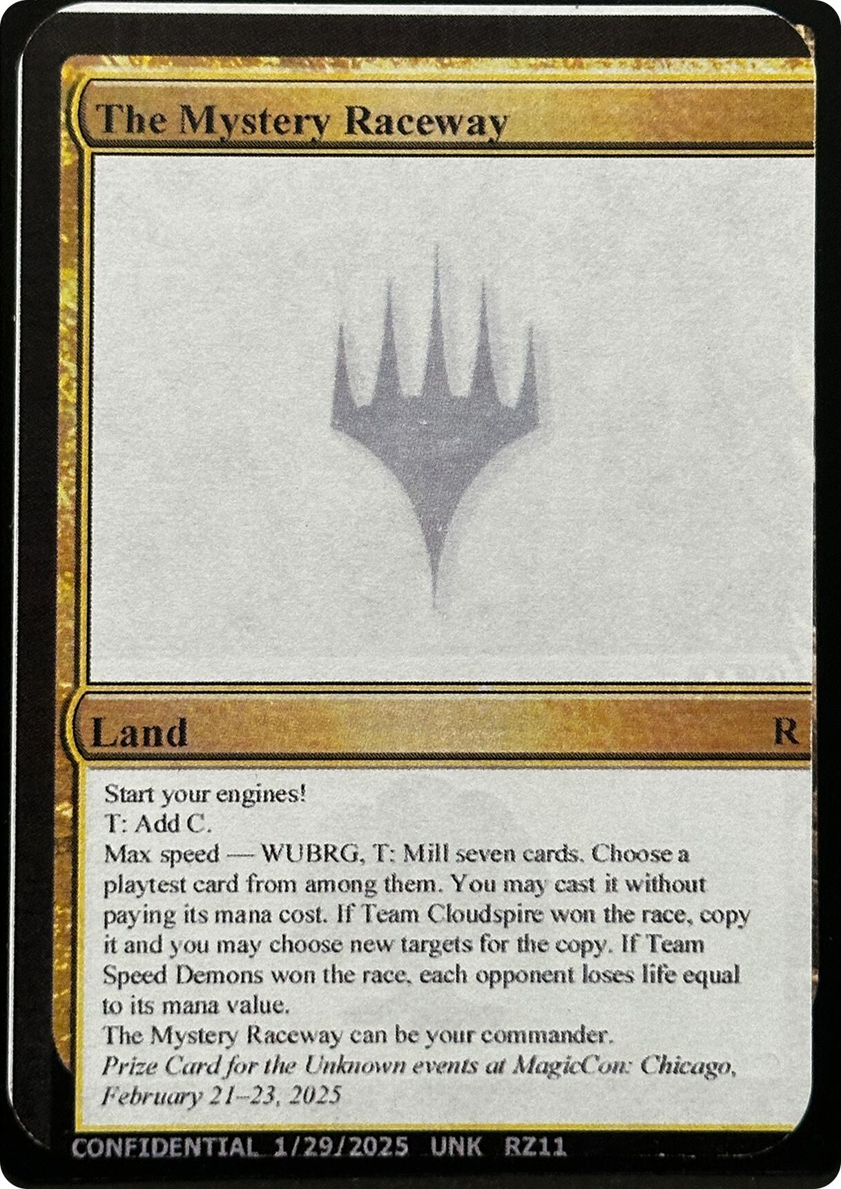 The Mystery Raceway [Unknown Event] - Magic: The Gathering - Card Brawlers | Quebec | Canada |