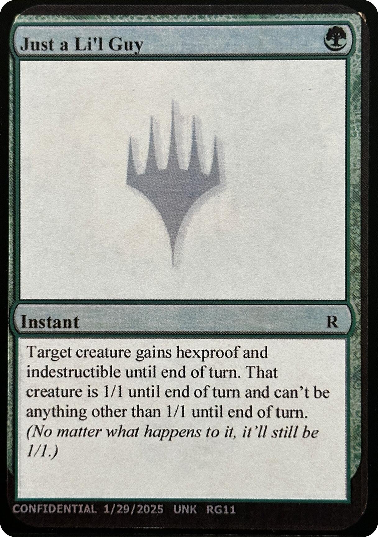 Just a Li'l Guy [Unknown Event] - Magic: The Gathering - Card Brawlers | Quebec | Canada |