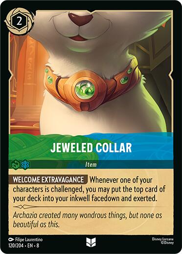 Jeweled Collar (120/204) [Reign of Jafar] - Disney - Card Brawlers | Quebec | Canada |