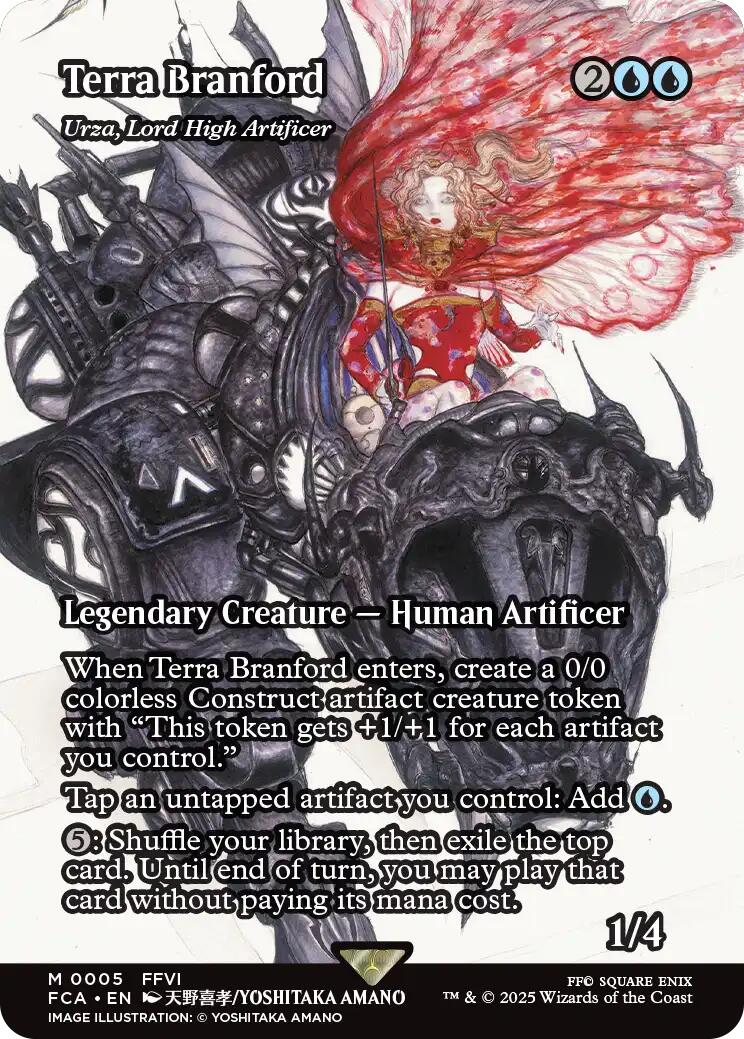 Terra Branford - Urza, Lord High Artificer (Showcase) [FINAL FANTASY : Through the Ages] - Magic: The Gathering - Card Brawlers | Quebec | Canada |