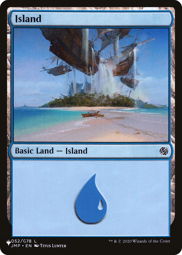 Island (052) (JMP) [The List] - Magic: The Gathering - Card Brawlers | Quebec | Canada |