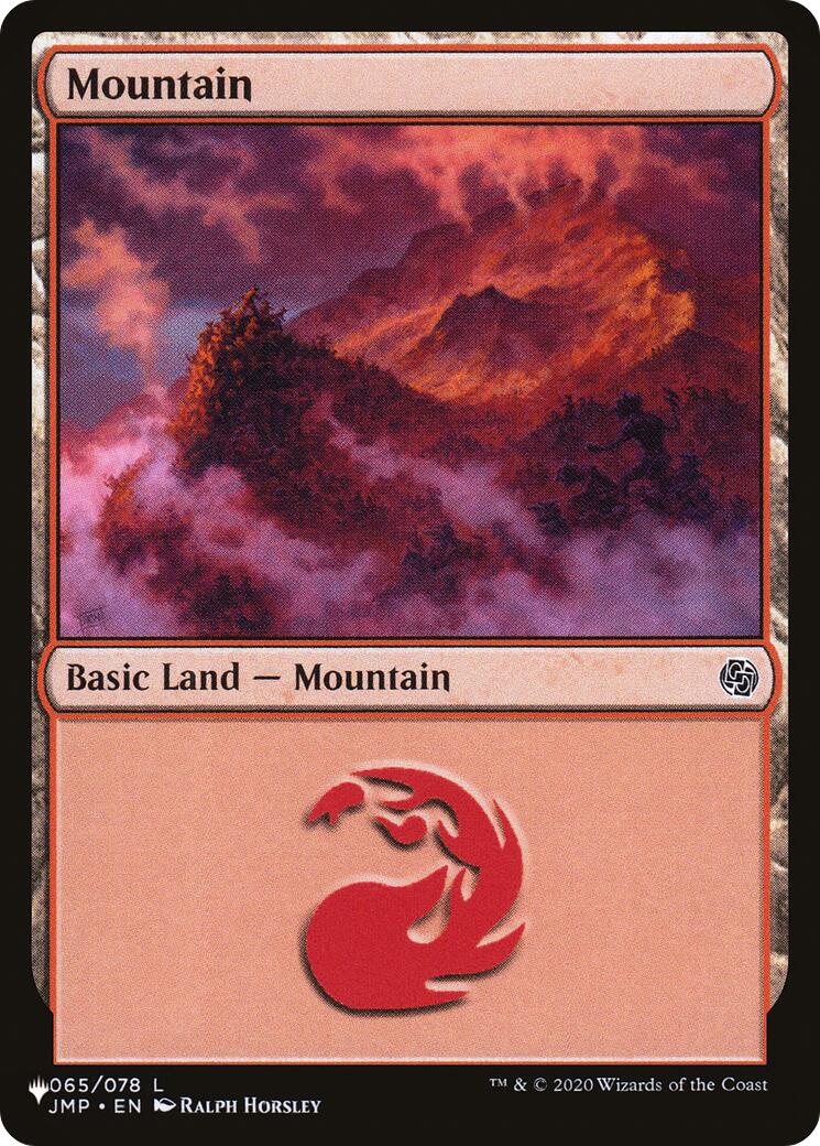 Mountain (065) (JMP) [The List] - Magic: The Gathering - Card Brawlers | Quebec | Canada |