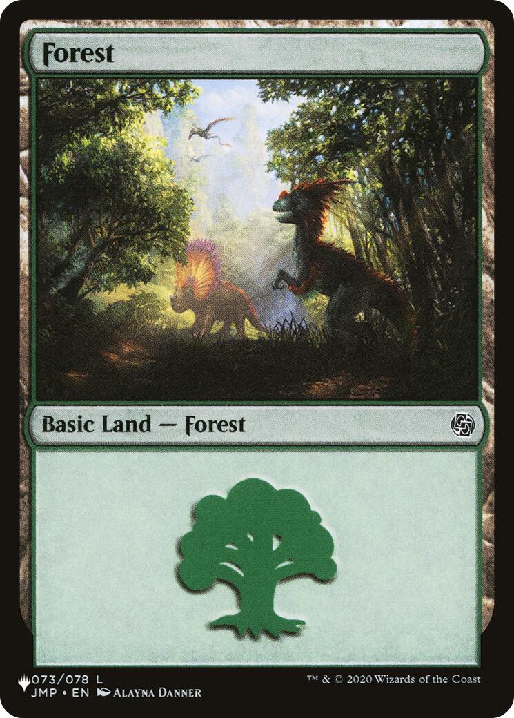 Forest (073) (JMP) [The List] - Magic: The Gathering - Card Brawlers | Quebec | Canada |