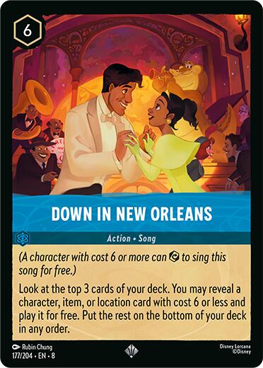 Down in New Orleans (177/204) [Reign of Jafar] - Disney - Card Brawlers | Quebec | Canada |